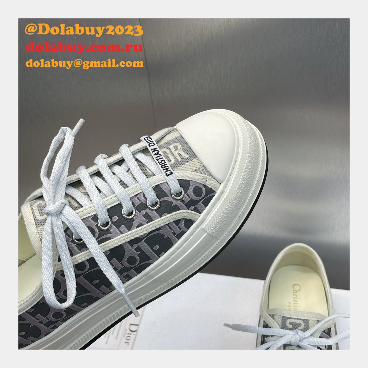 Wholesale Walk N Dior Platform Sneaker Inspired