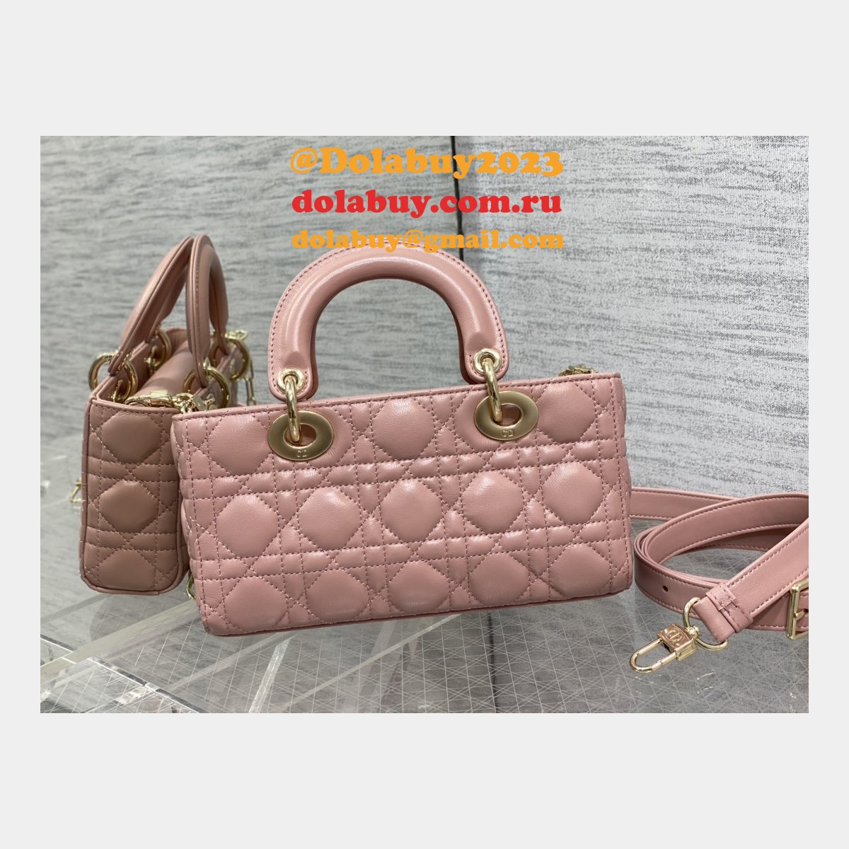 Best Website Dolabuy Top Quality Replica Dior D-joy 22.5cm Bag