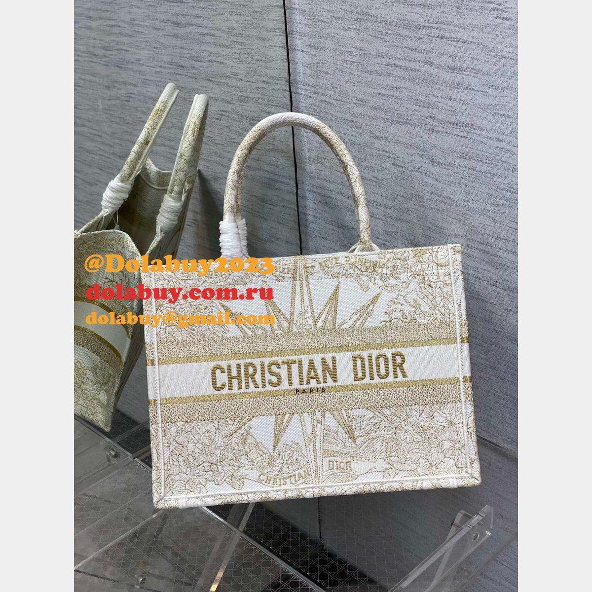 Christian Dior CD Book Tote 26.5/36/41.5 Replica Wholesale
