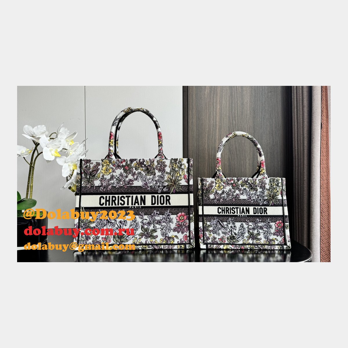 Cheap Luxury Christian Dior CD Book Tote Replica Handbags