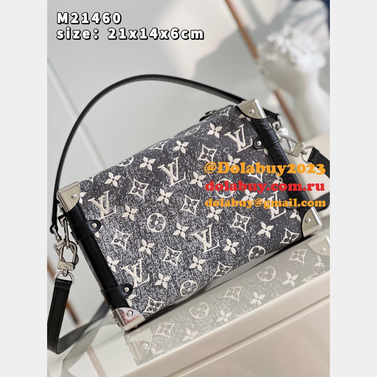 Designer Louis Vuitton Fashion M21460 Side Trunk Autres Toiles Monogram Bags