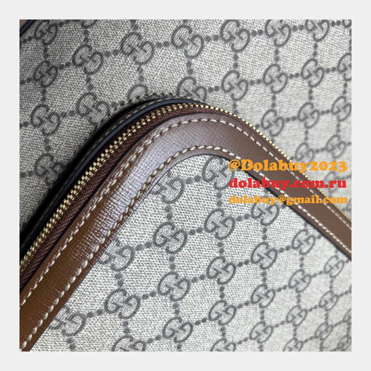 seller G*u*i dolabuy fake backpack 704017 interlocking g ebony supreme