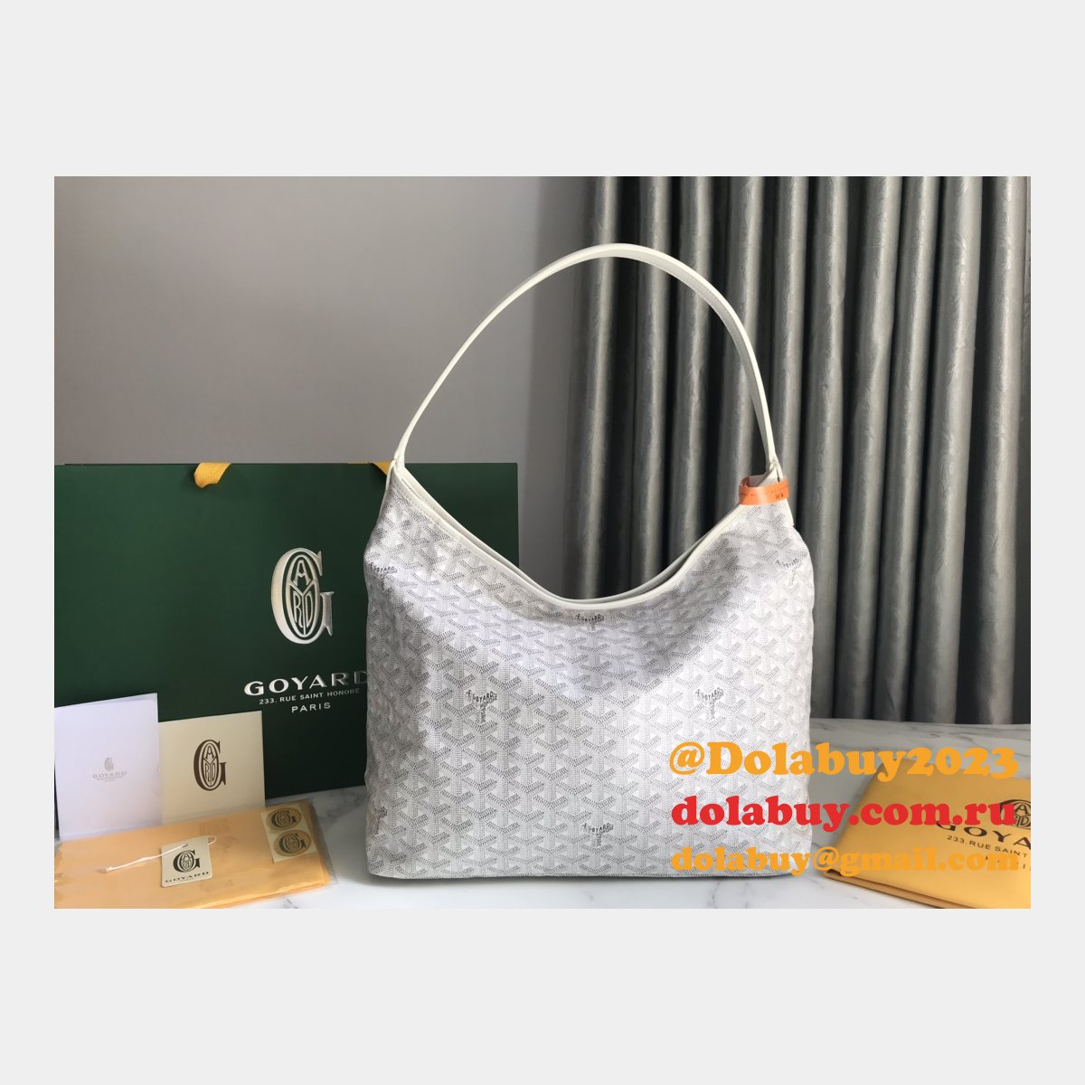 Designer Goyard Hobo Bohème Saint Louis Artois Replica Bag