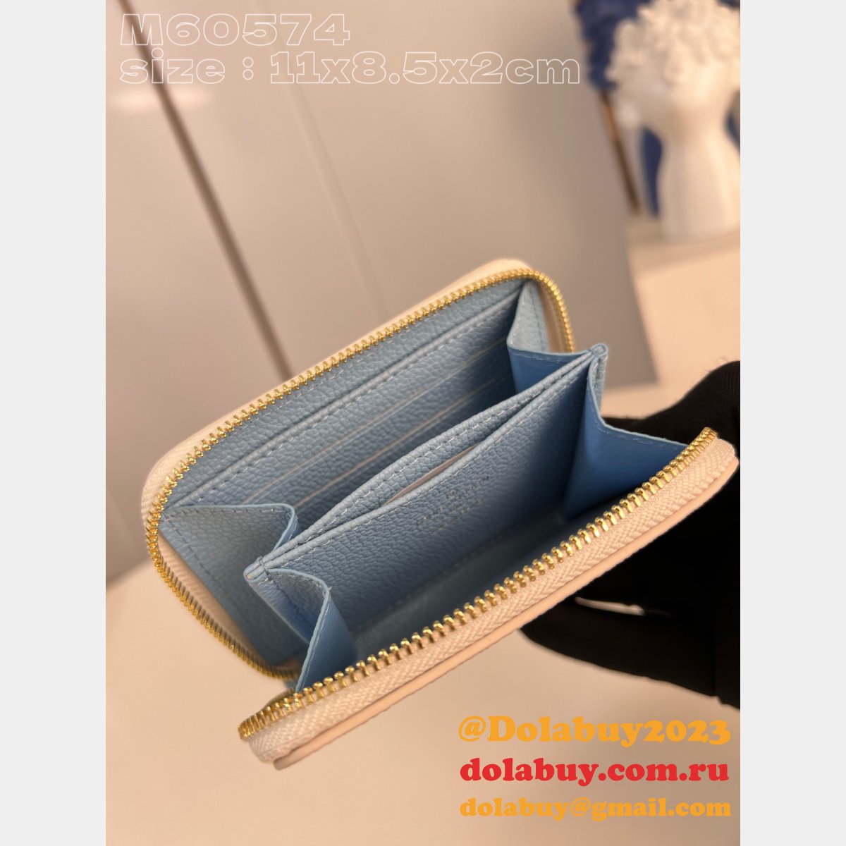 Knockoff Louis Vuitton M60574 Zippy Coin Purse 1:1 Bag