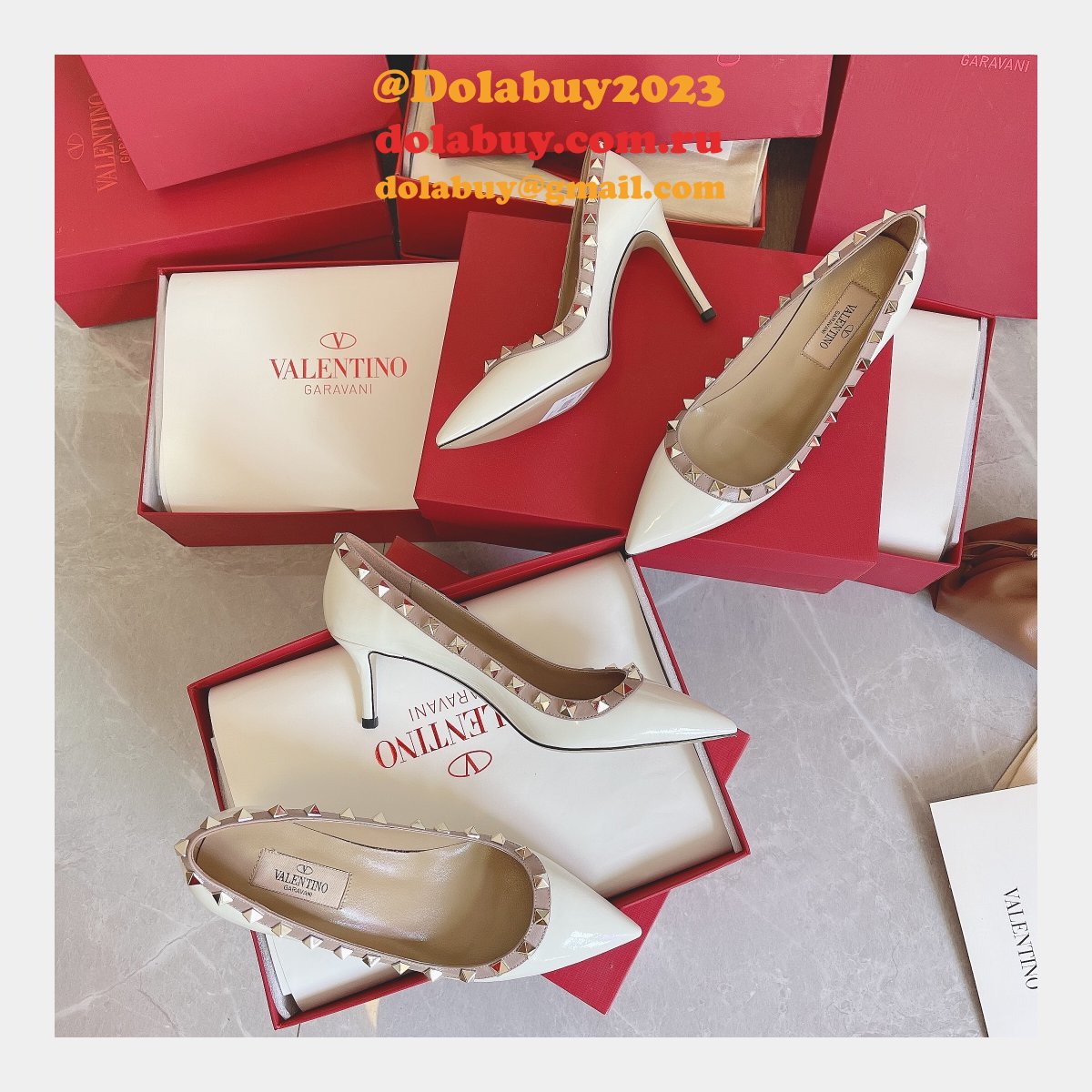 How Every Designer Fake Valentino Rockstud Pumps