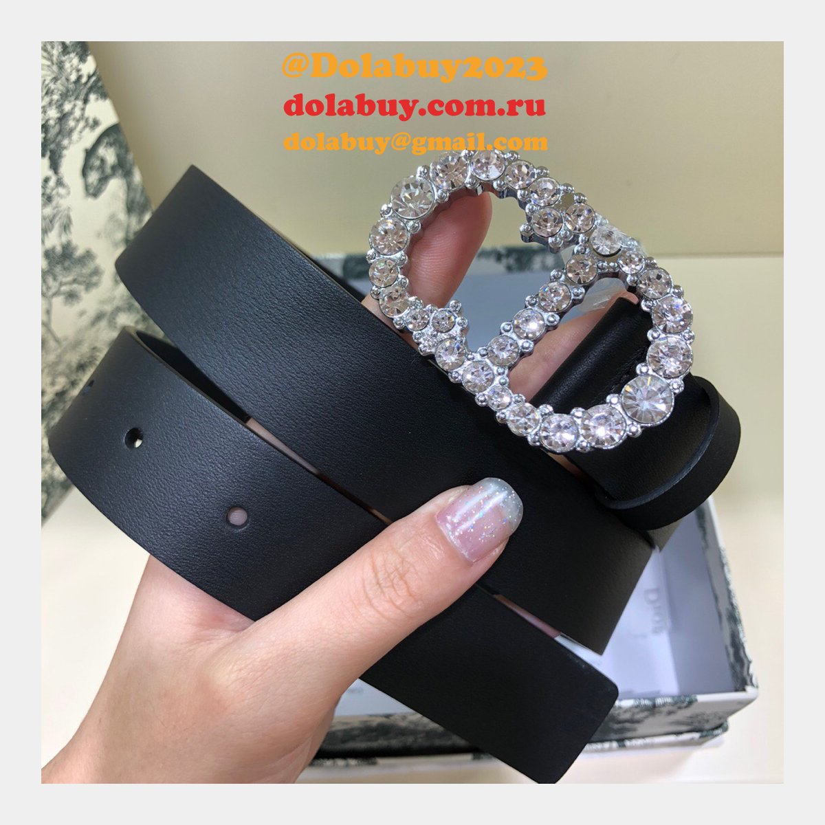 AAA+ Christian Dior AAA Belts 30mm Best
