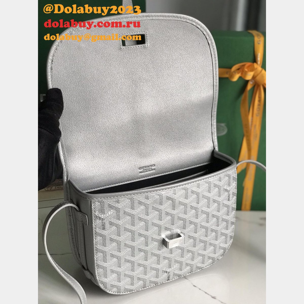 Best Buy Copy Goyard Belvédère II Replica Designer 020198 Bag