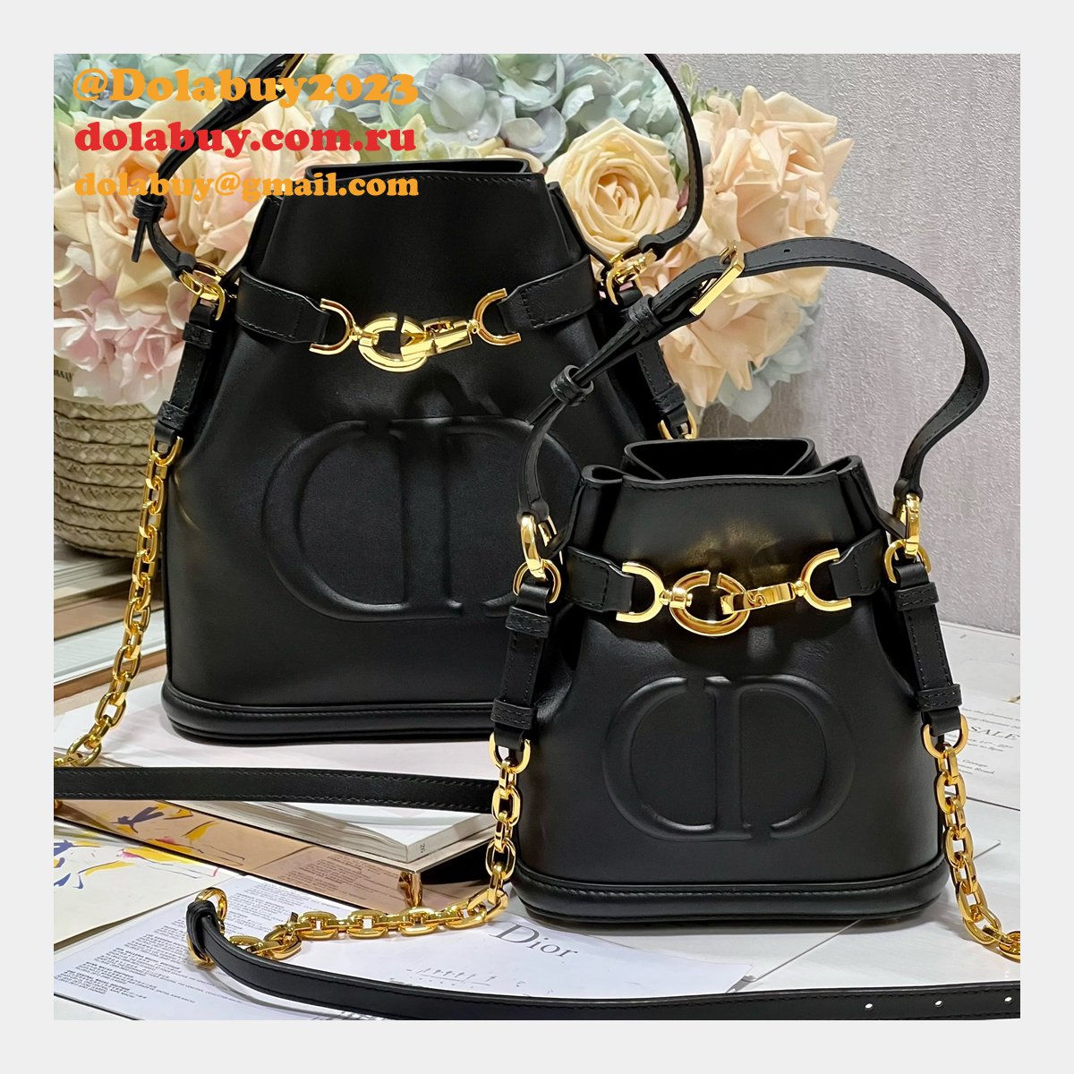 CD Lock Replica Dior Perfect Cest Top Quality 17/24CM Bag