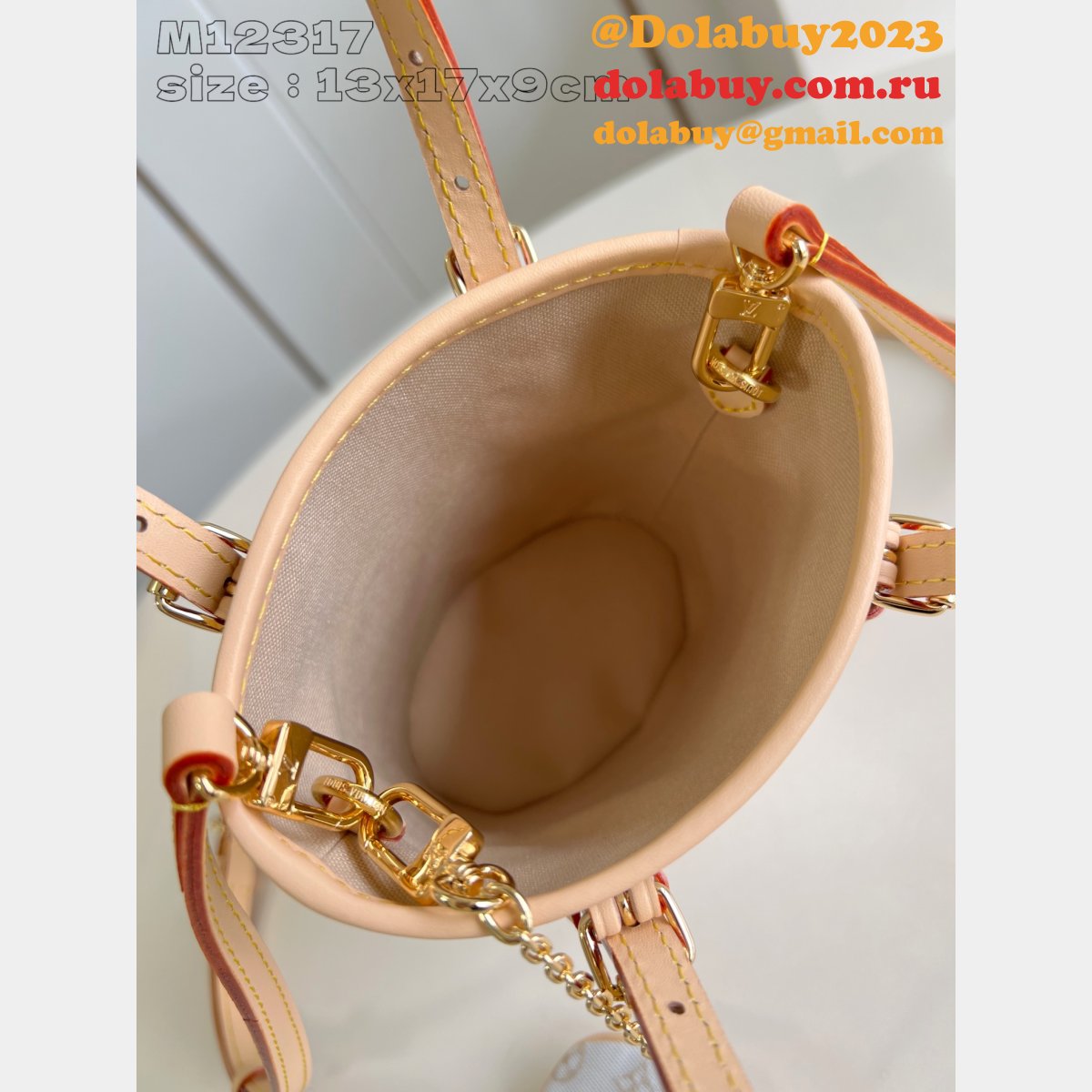 Replica Louis Vuitton Fashion Nano Bucket M12317 Bag