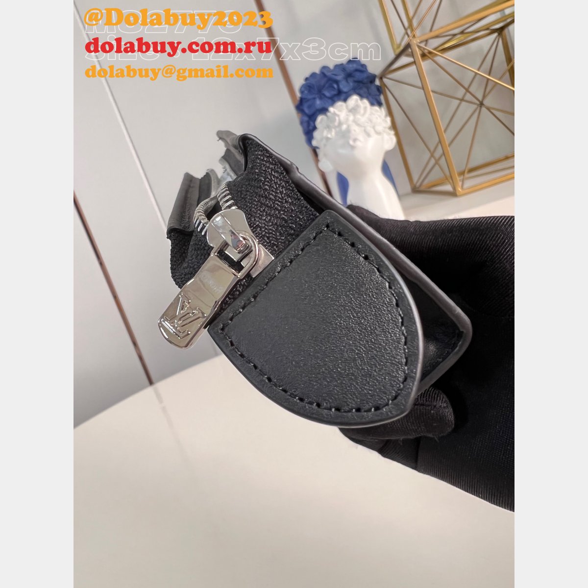 Key Pouch Voyage Monogram Eclipse M82776 Louis Vuitton Replica Bag