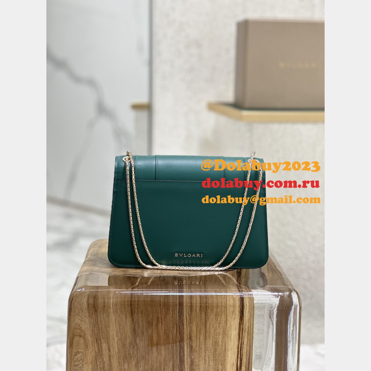 Duplicate BVLGARI SERPENTI FOREVER Crossbody Bags 289676