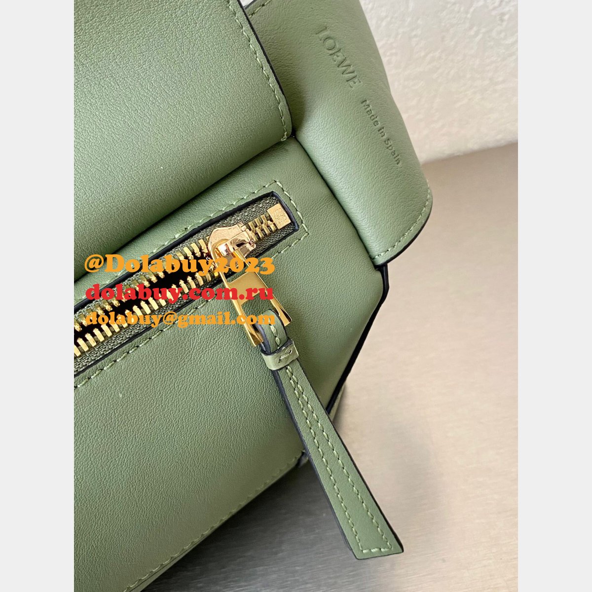 Shop Loewe Replica Puzzle Leather Hobo Top Quality Bag