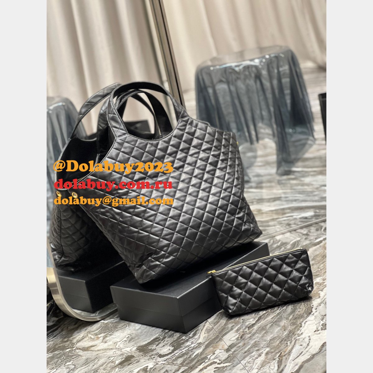 Replica Yves Saint Laurent Icare Maxi Shopping 698651 Bags