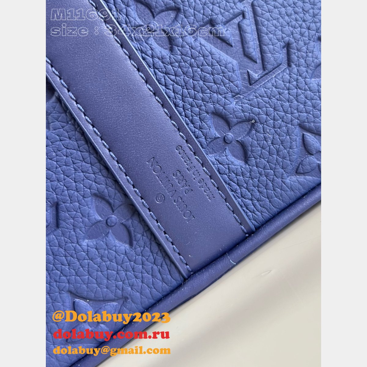 Keepall Bandoulière Louis Vuitton 1:1 Mirror Taurillon Monogram Bag