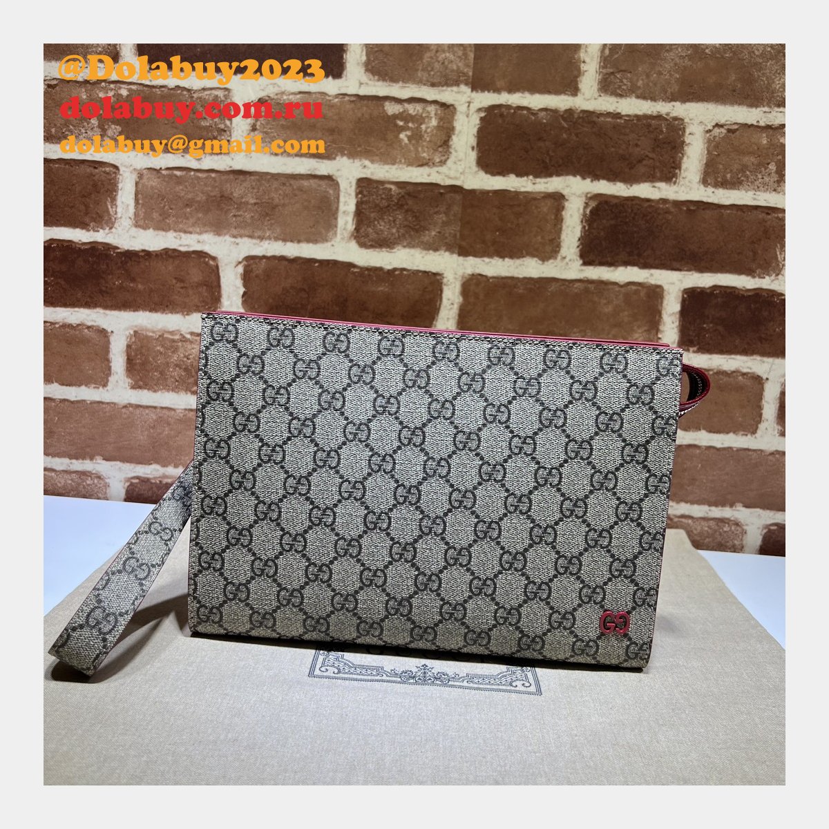 pouch 1:1 G*u*i clutches knockoff gg detai 768255 best bag