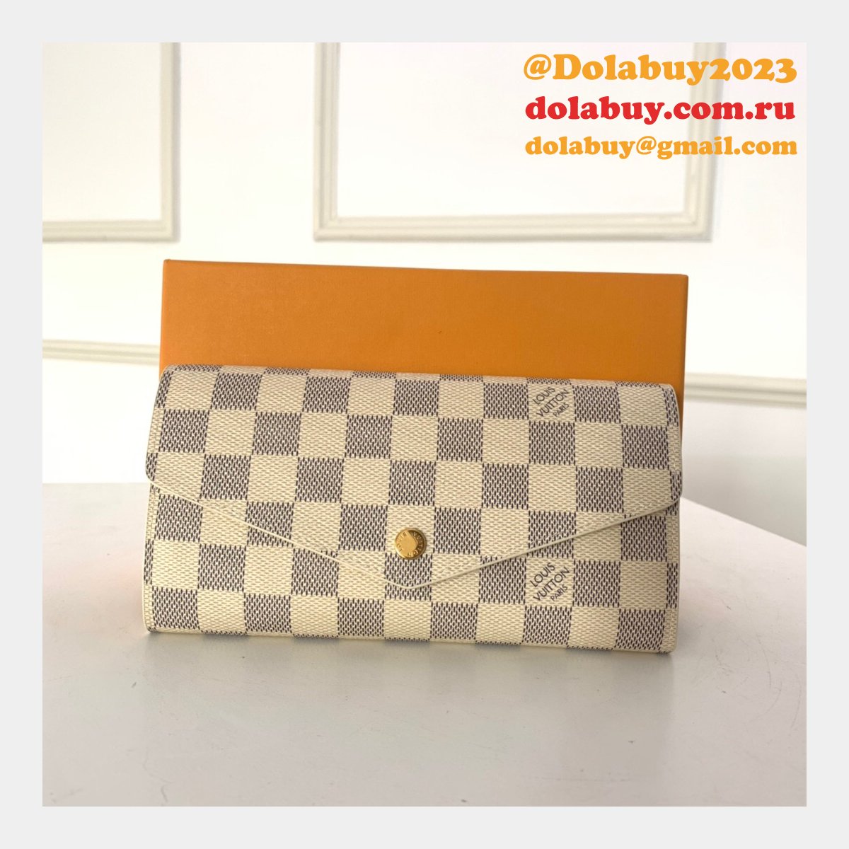 High Quality LV N60114 Damier Azur Canvas