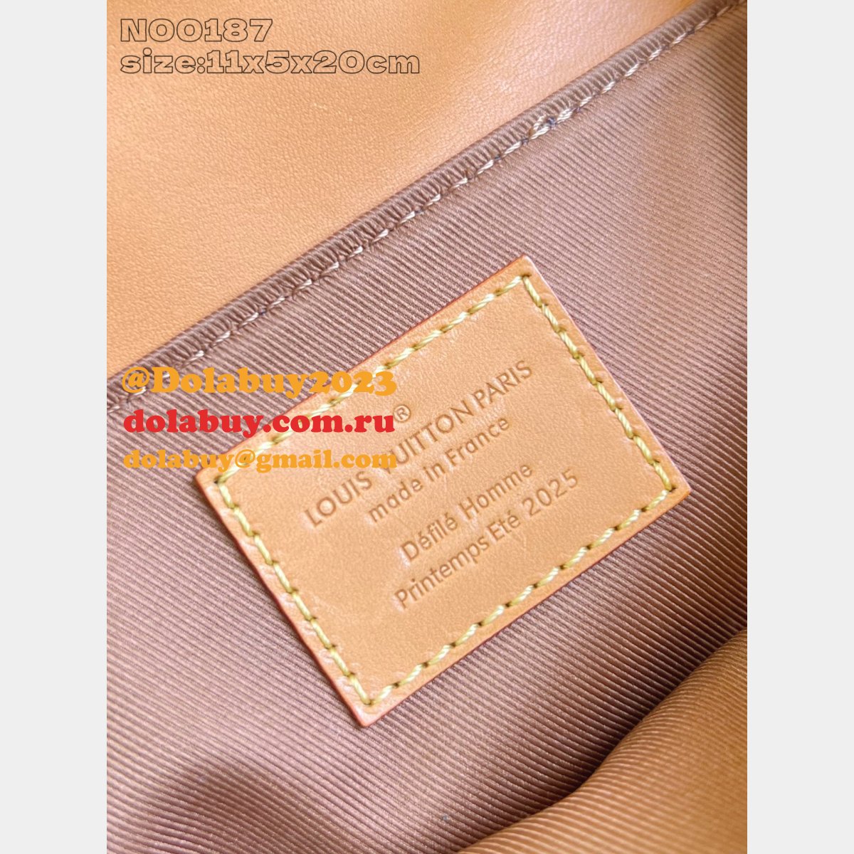 Louis Vuitton N00187 Steamer East West Wearable Wallet Damier Bag