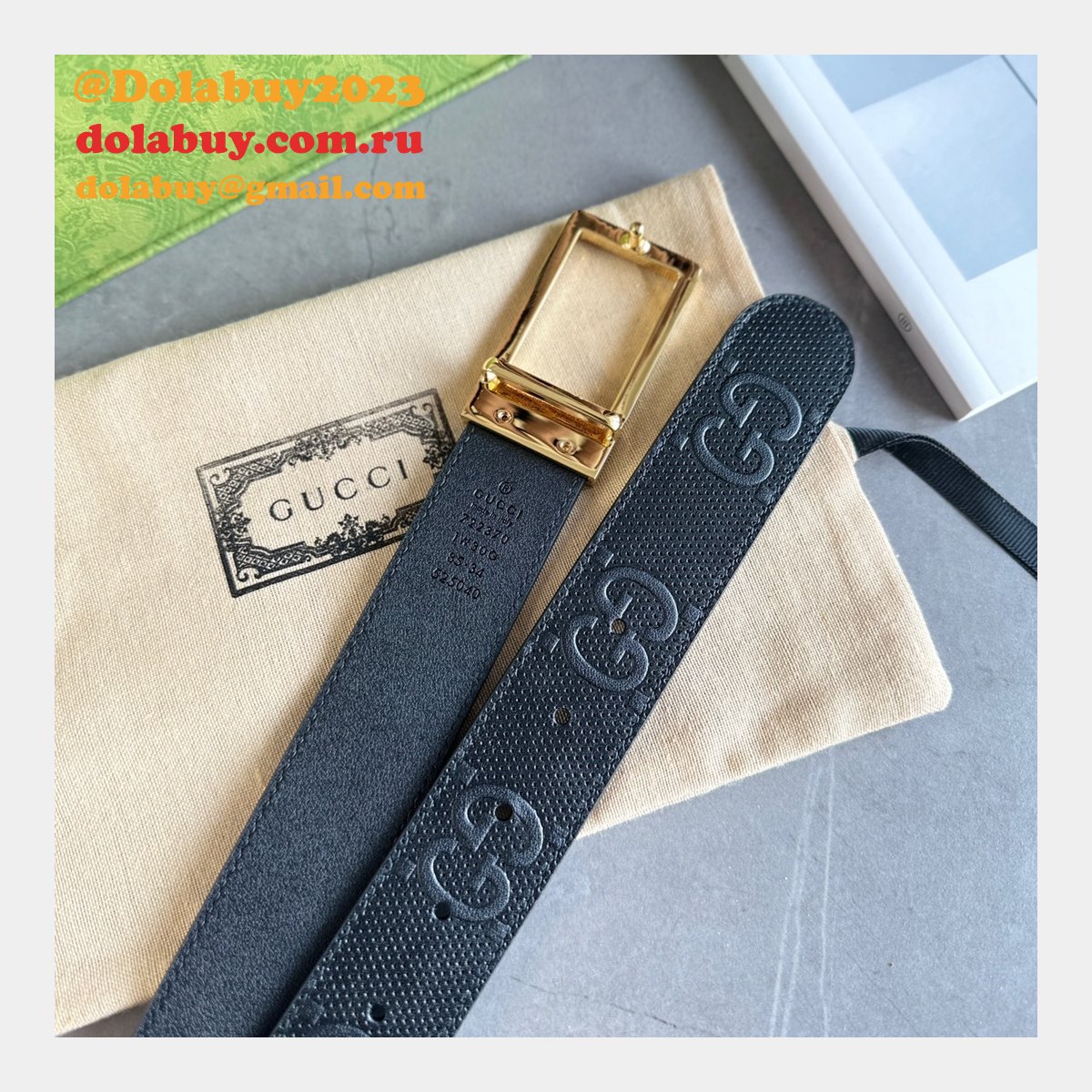 7 Star GG 35mm Designer UK belt