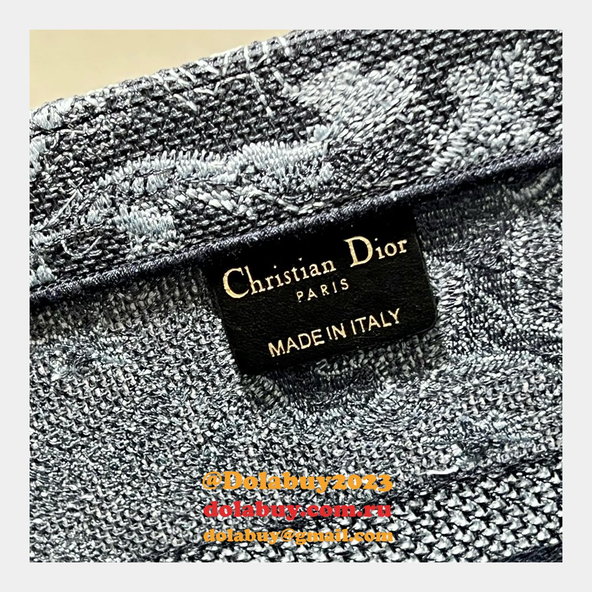 Book Tote Christian Dior Replica Wholesale 1286/1265 Bag