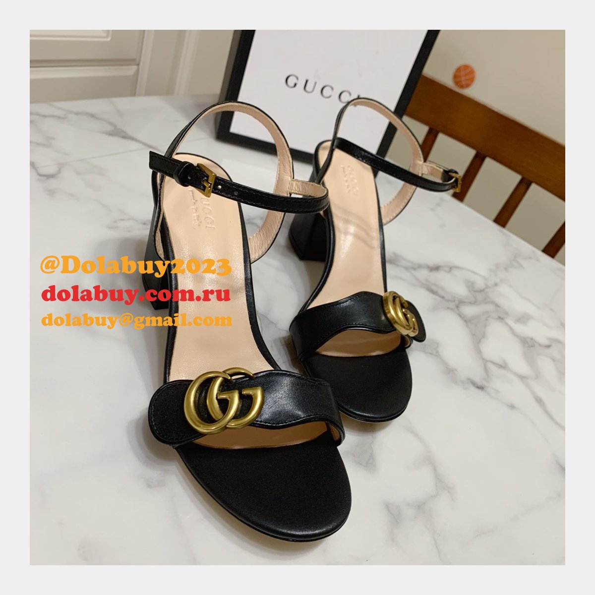 one word G*u*i sandals perfect summer slippers shoes