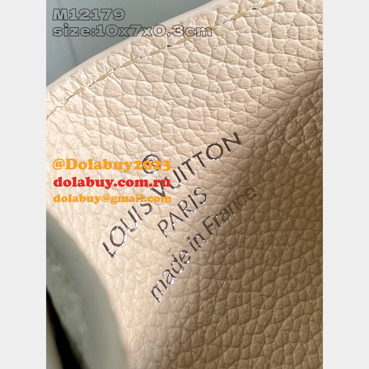 Louis Vuitton Replica LV Charms Card Holder M12178 Bag