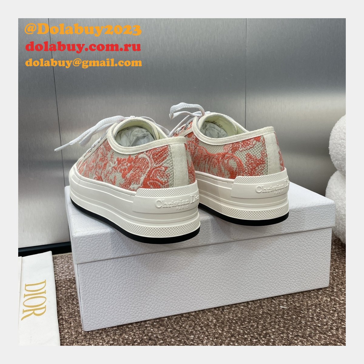 Wholesale Walk N Dior Platform Sneaker Inspired