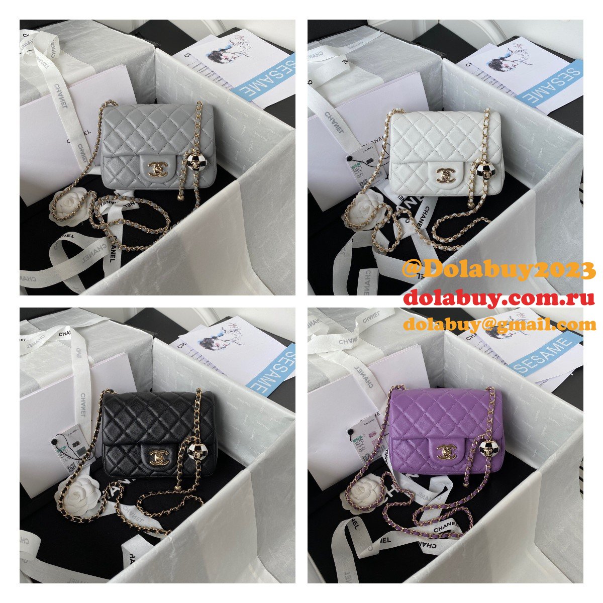 Luxury Replica High-quality 17/20CM Fake AS1786/AS1787 Flap Bag