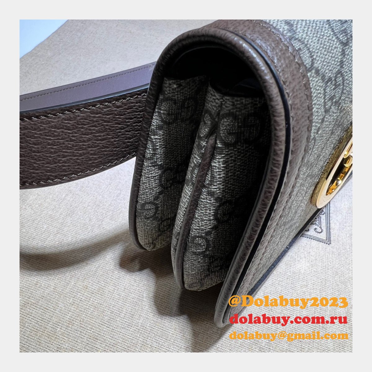 best fake G*u*i belt 703807 bag