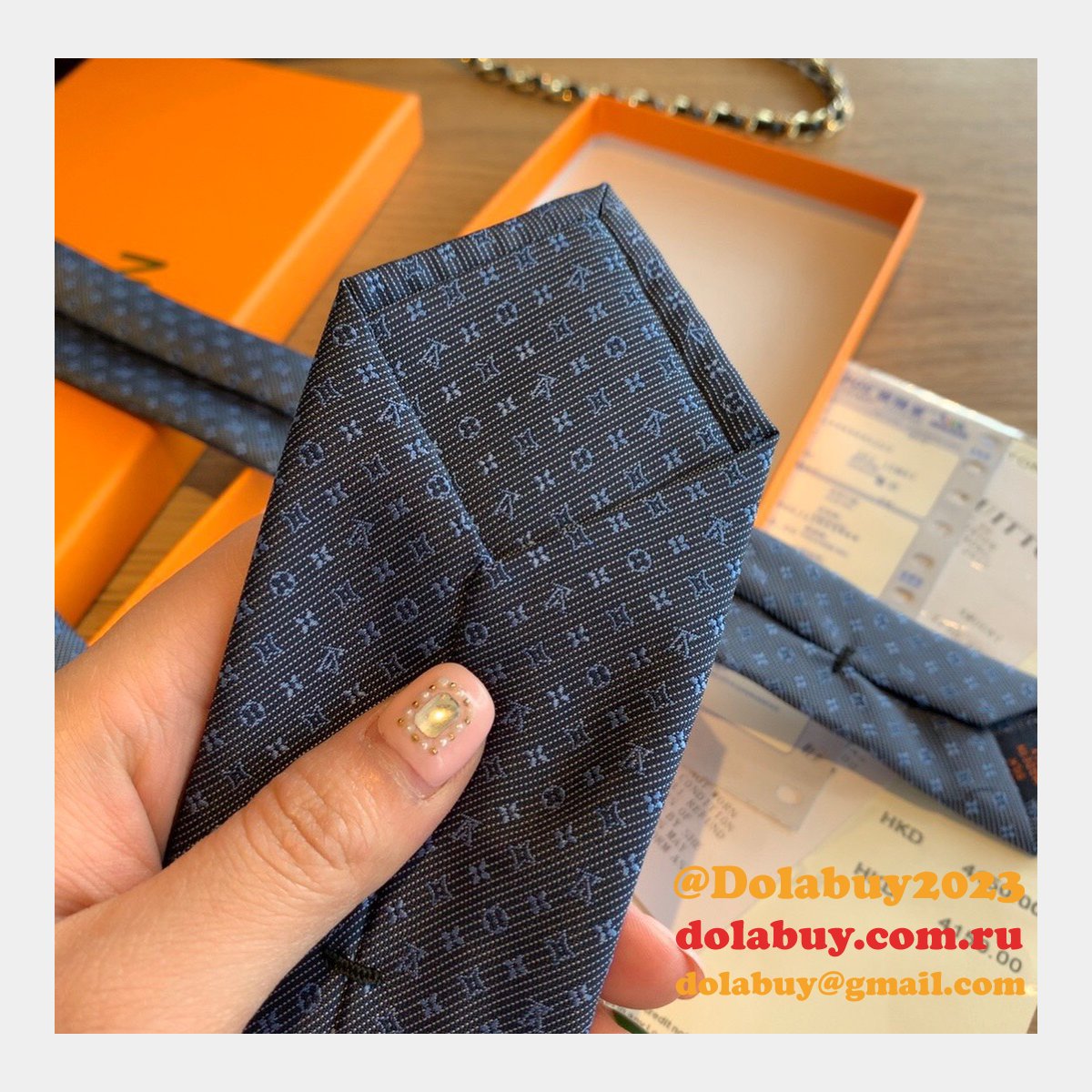 Louis Vuitton High Quality Small logo jacquard