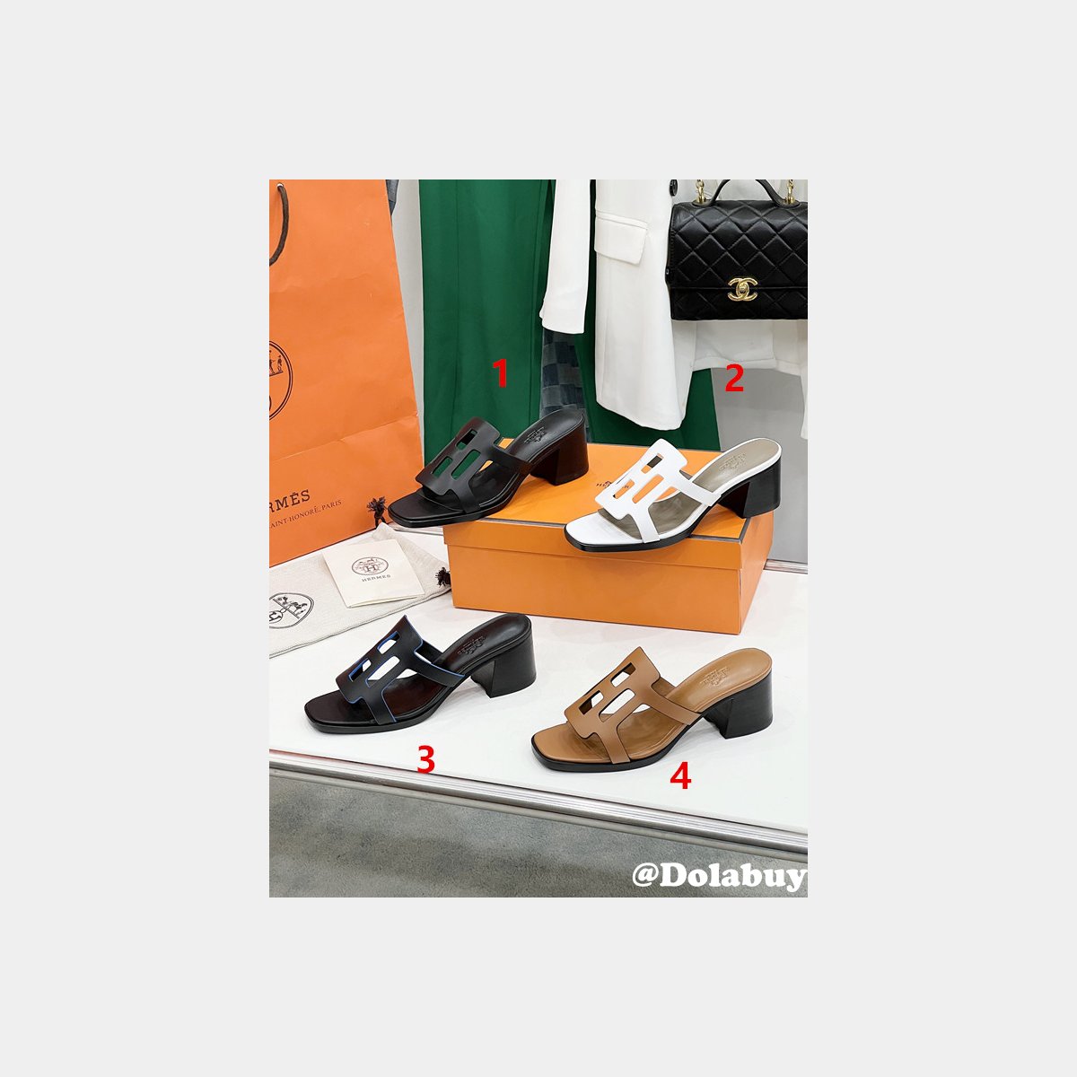 Wholesale hermes Izzy 60 sandal hot selling