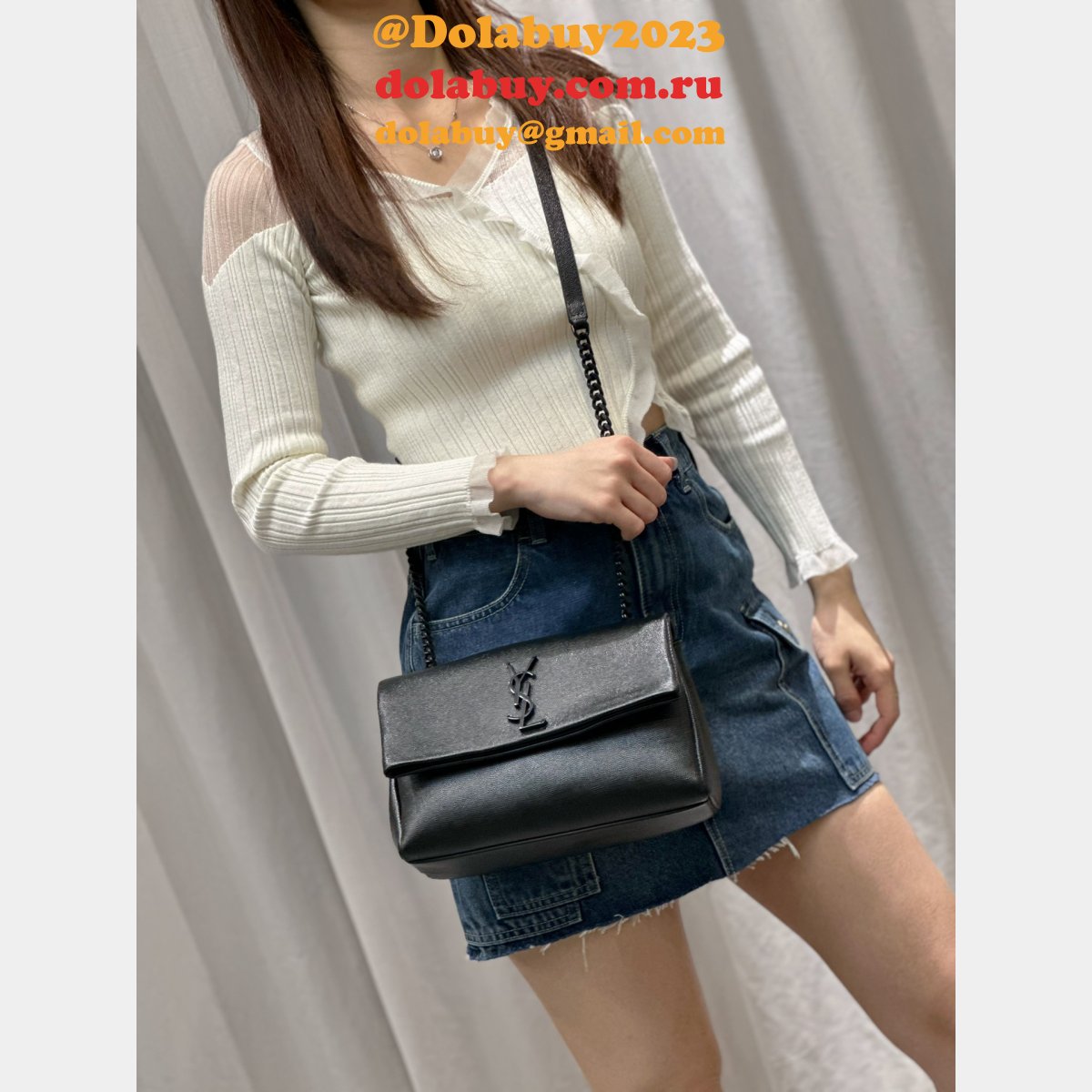 Yves Saint Laurent West Hollywood 738820/738819 Shop Replica Bag