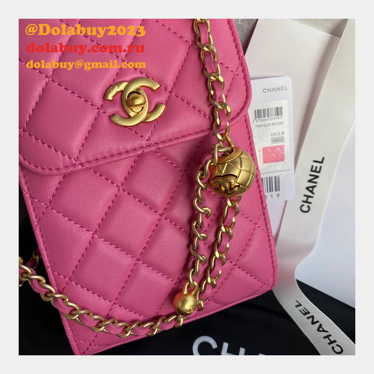 Knockoff CC Shoulder For Phone Small Leather Bag