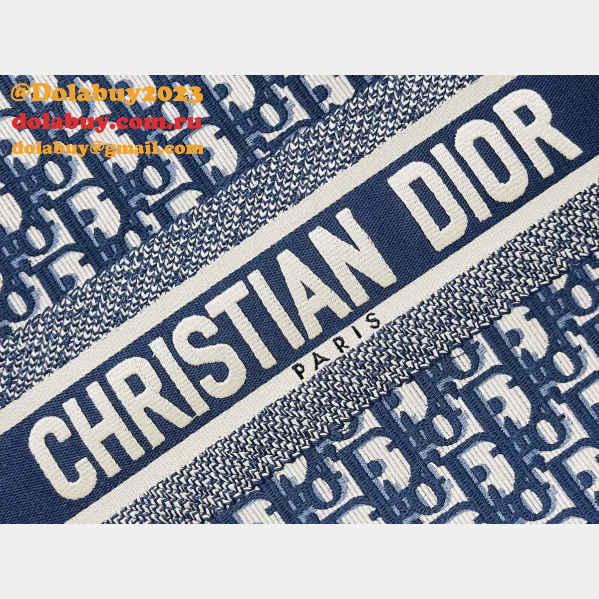 Luxury Dior Book tote with strap new 1286 all size