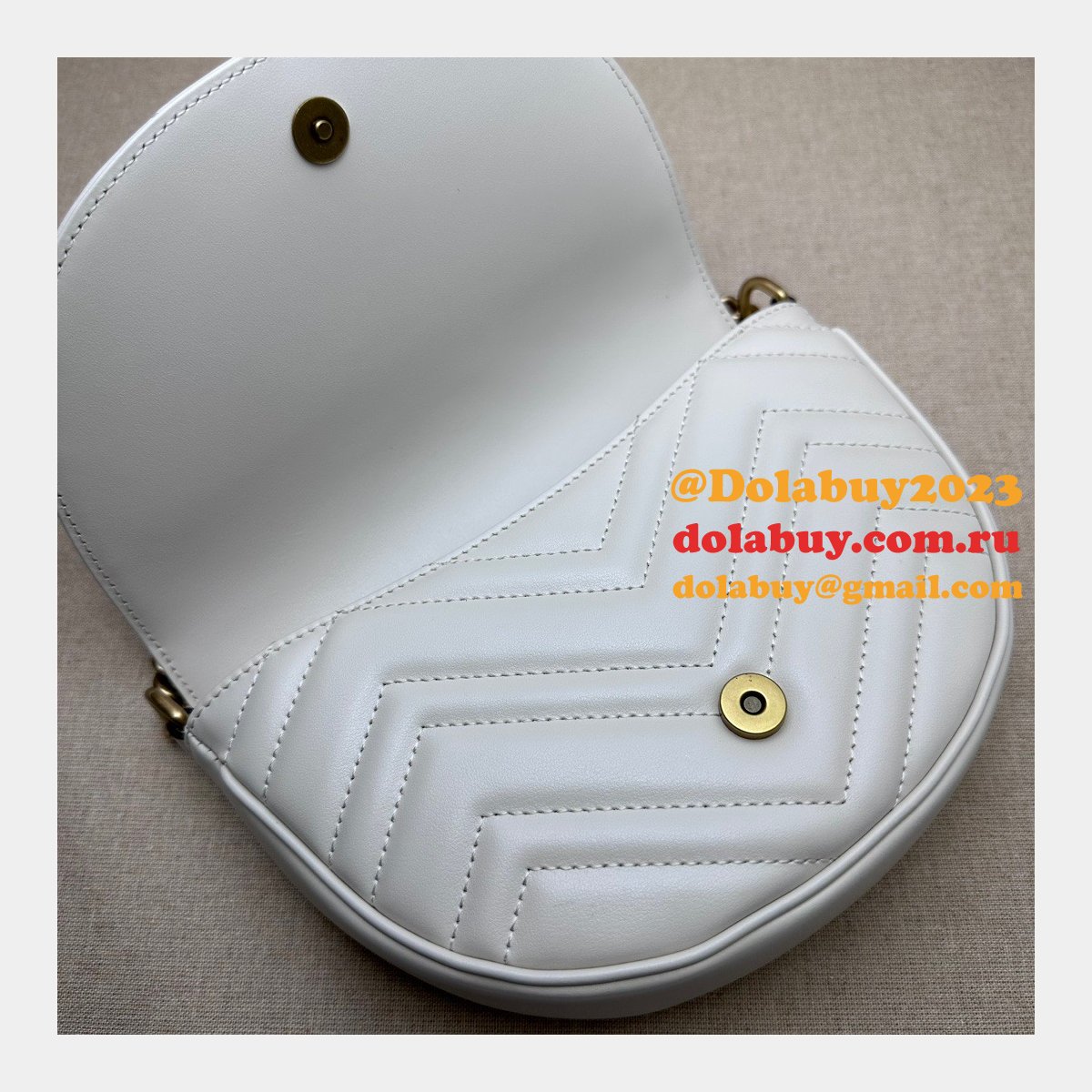 offers 1:1 replica G*u*i gg marmont 746431 matelassé chain bag