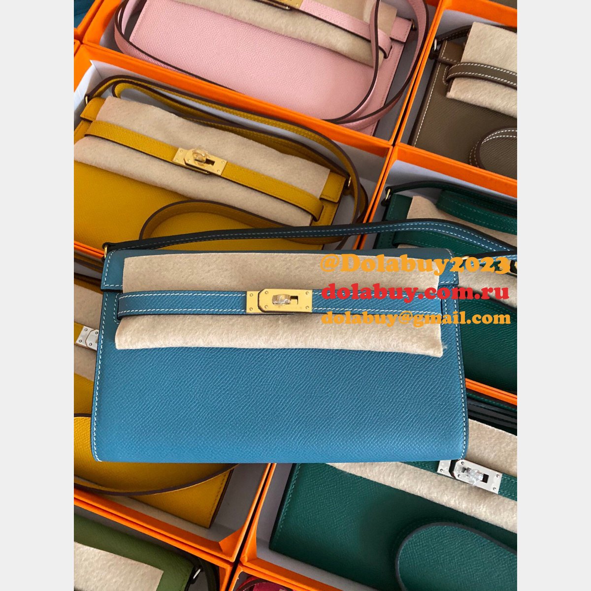 Luxury KELLY WOC CUSTOMIZE BAG Top Quality