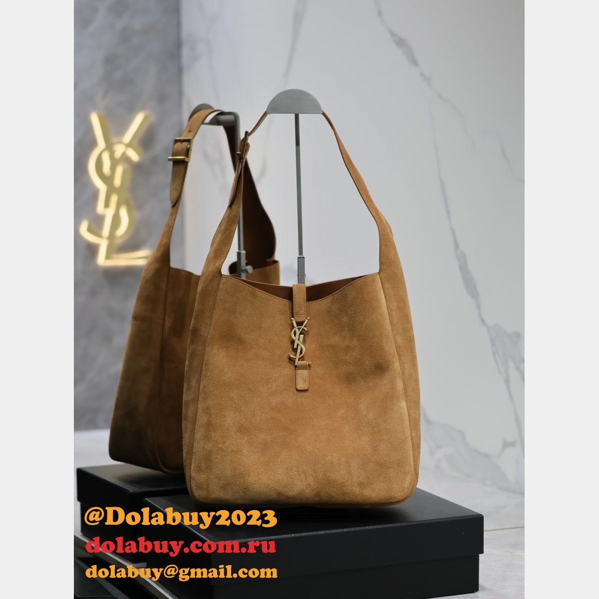 Replica YSL 1:1 Mirror Saint Laurent LE 5A7 753837 Hobo Bag