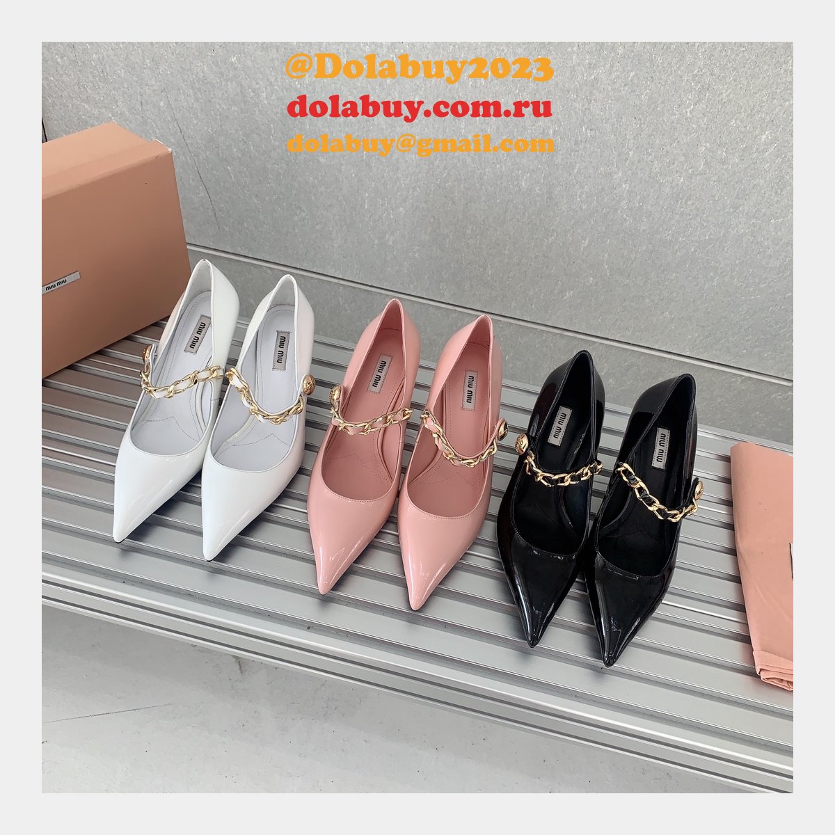 Our shop offer you cheap Replica Miu Miu Shoes