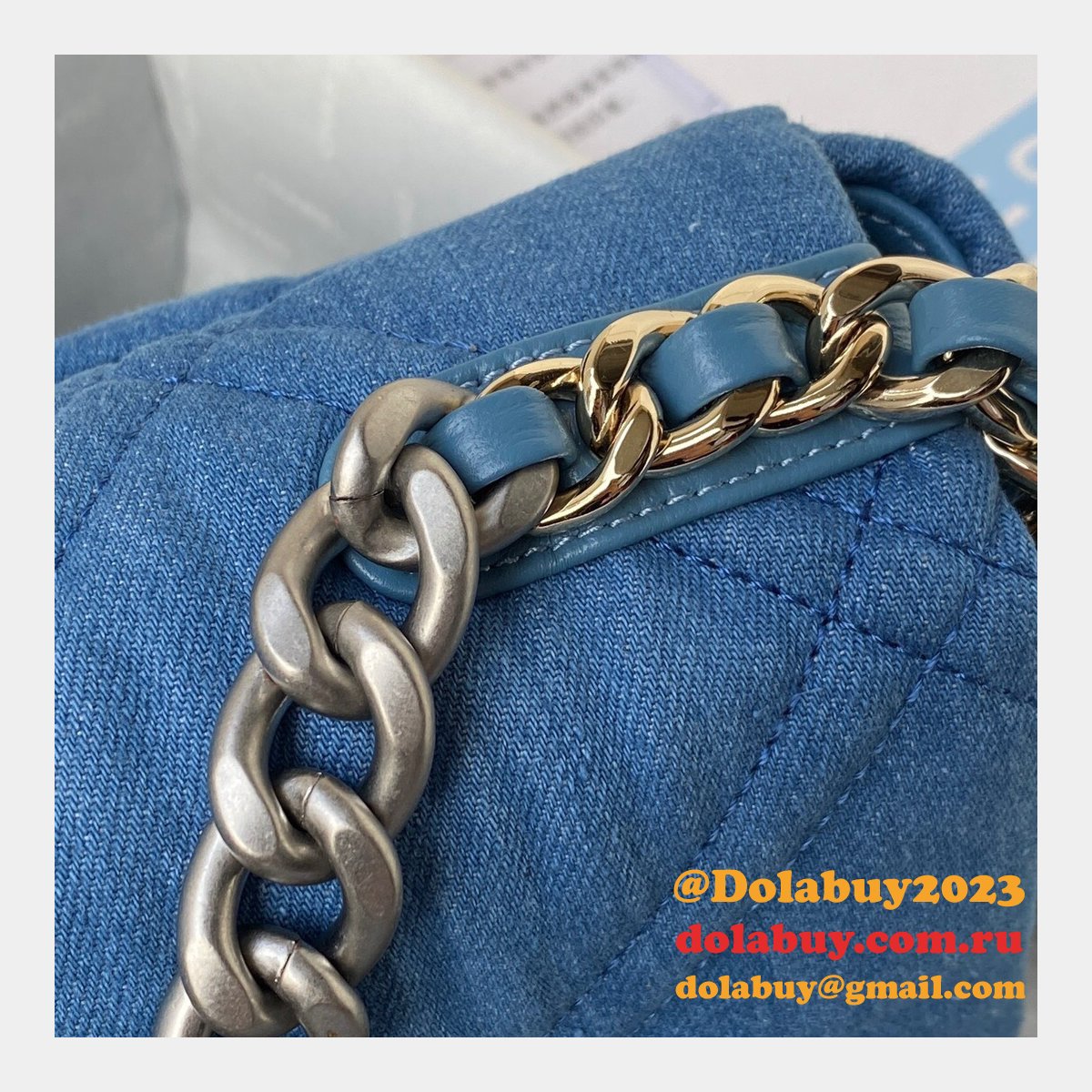 Wholesale Flap Best Replica 19 Flap AS1160 Bag Discount Cheap Online 26CM