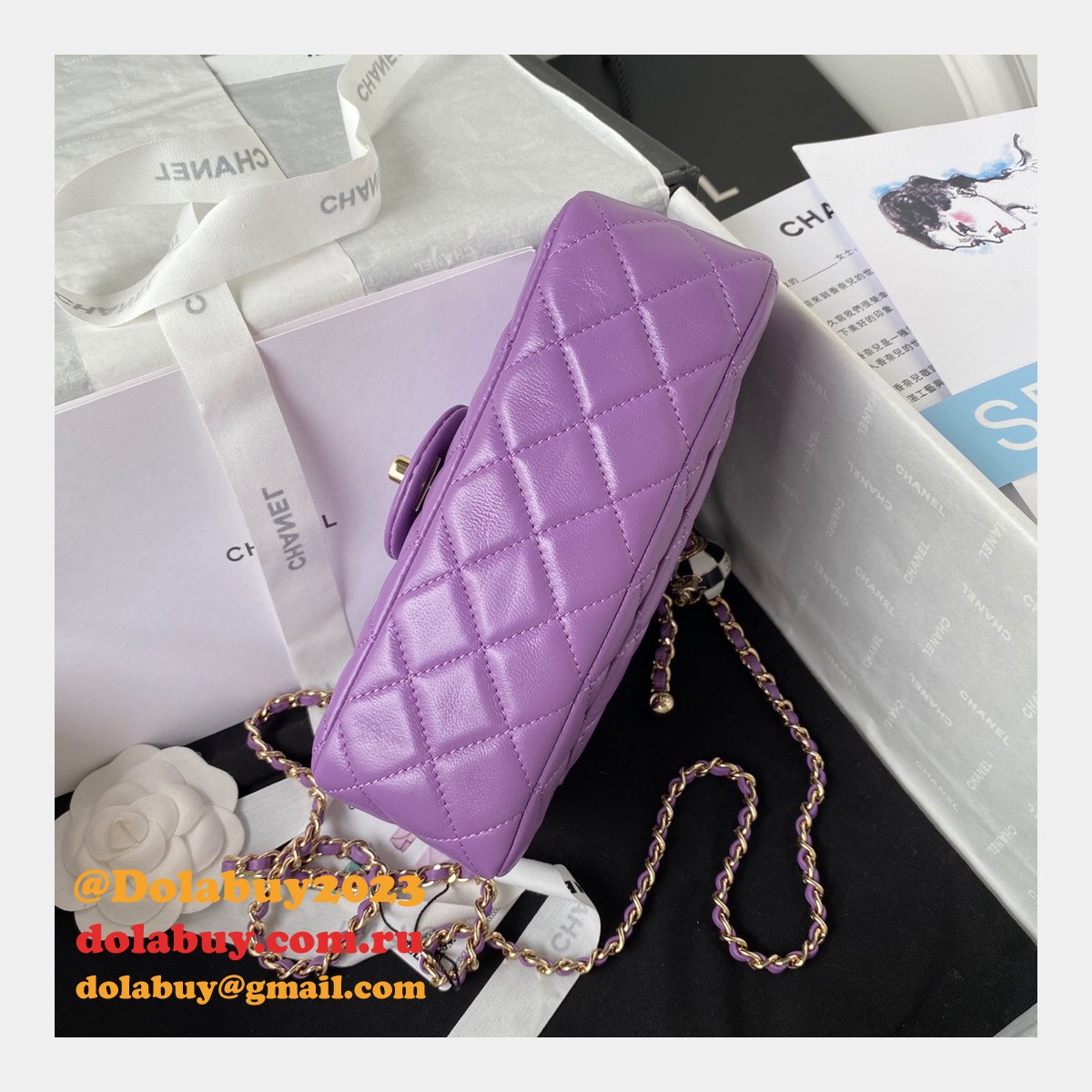 Luxury Replica High-quality 17/20CM Fake AS1786/AS1787 Flap Bag