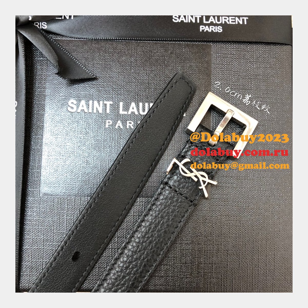 Top Quality UK Inspired SAINT LAURENT REPLICAS BELT