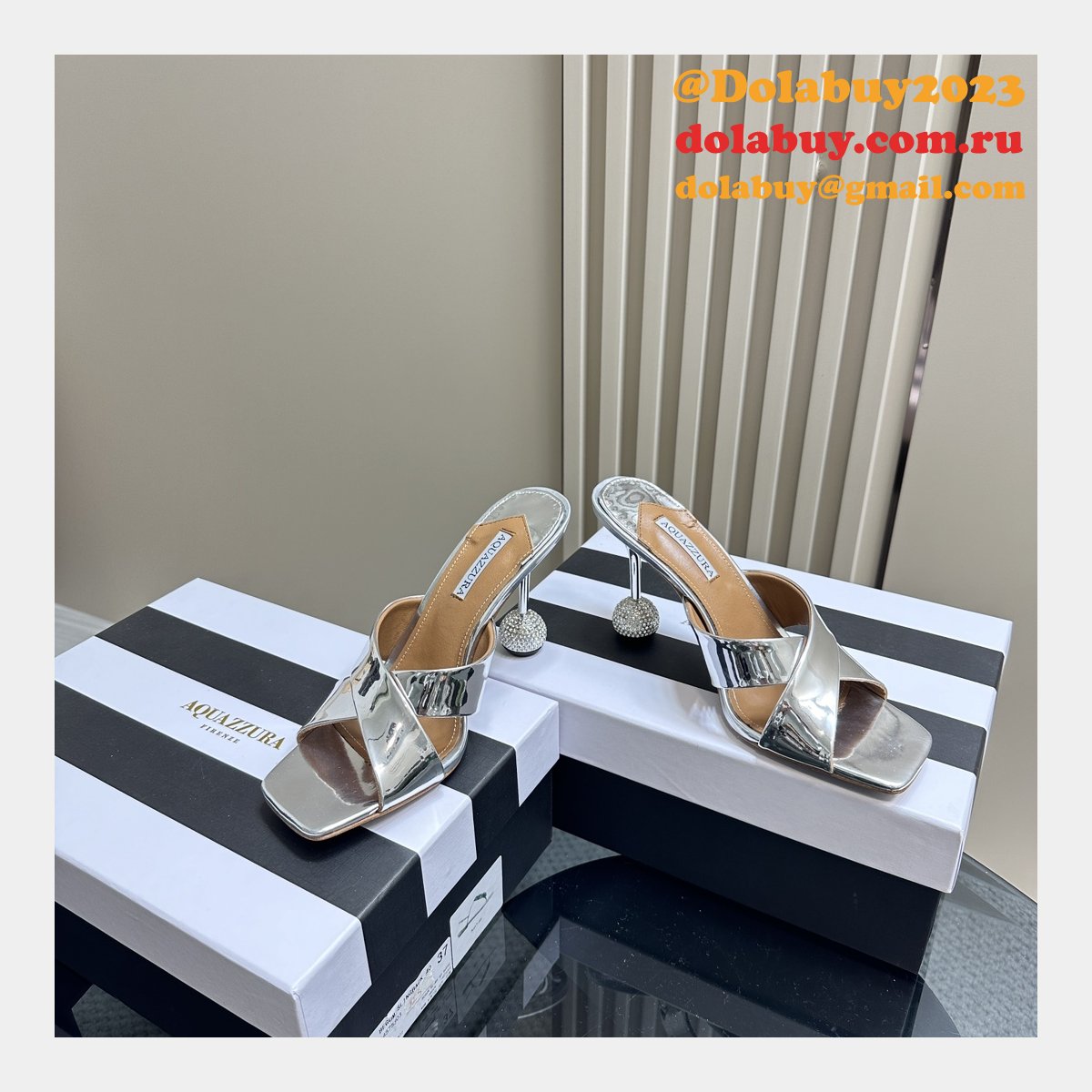 Fashion Heeled Sandals Buy Aquazzura Replica Shoes