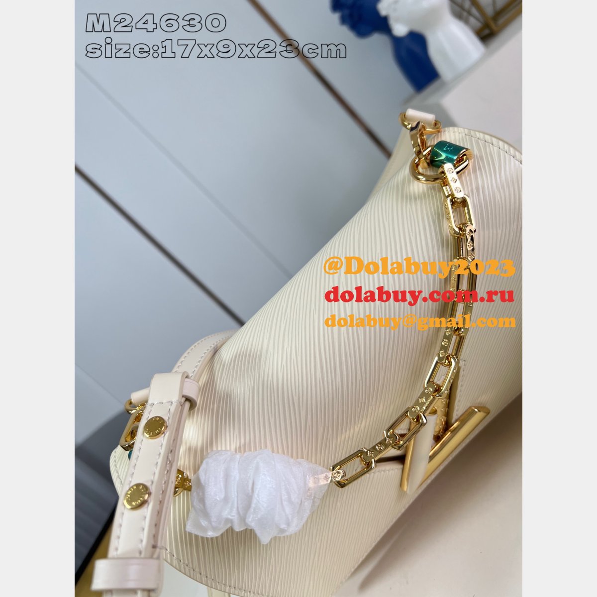 Louis Vuitton Twist Inspired Epi M24631/M24630 High Bag