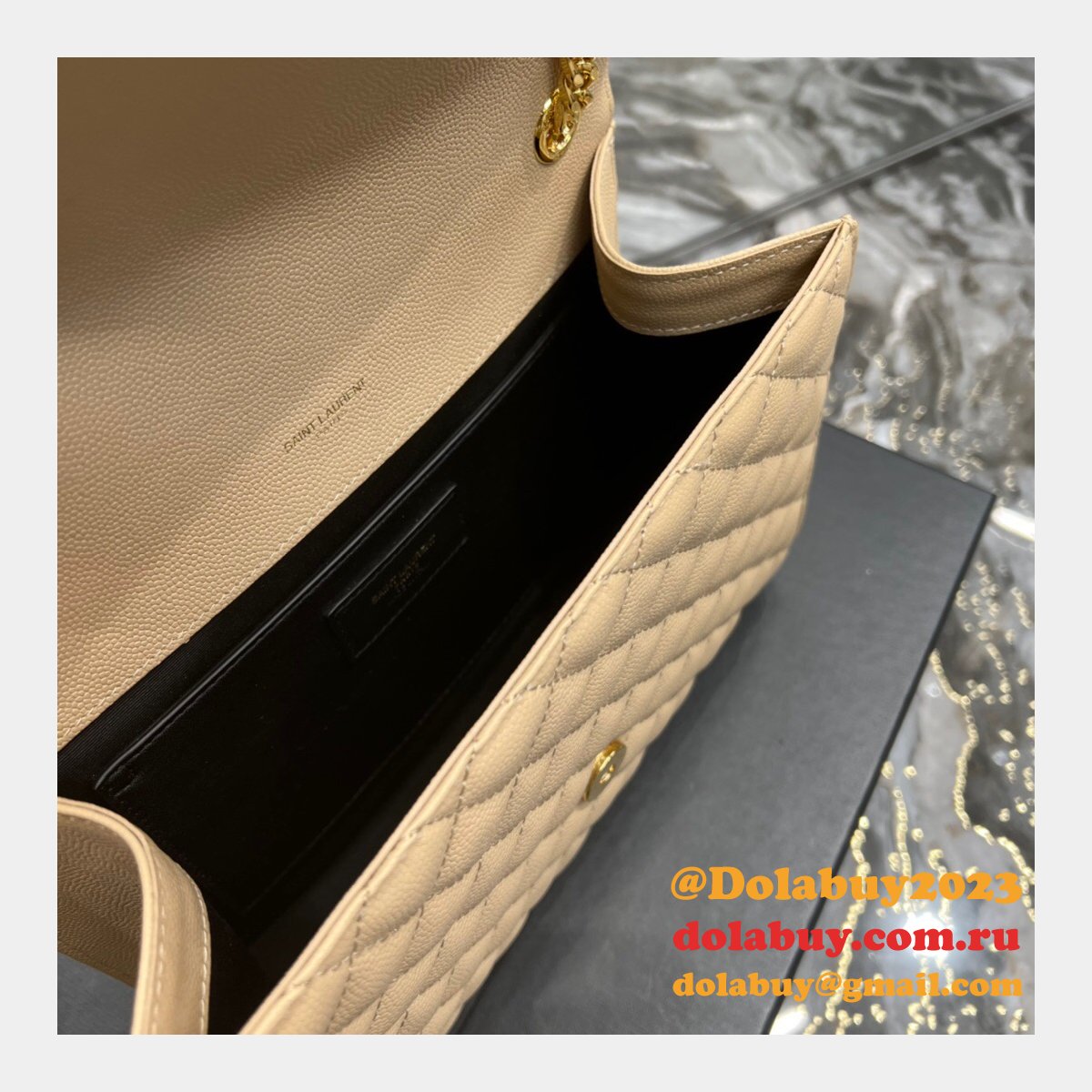 Best YSL Replica Saint Laurent Envelope Chain Bag