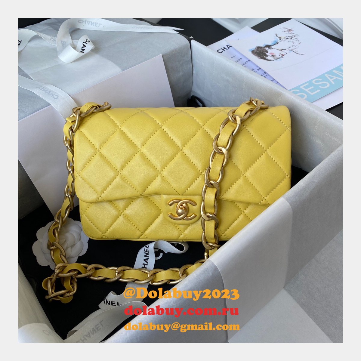Top CC 2022SS 25CM Outlet 1:1 Replica Handbags