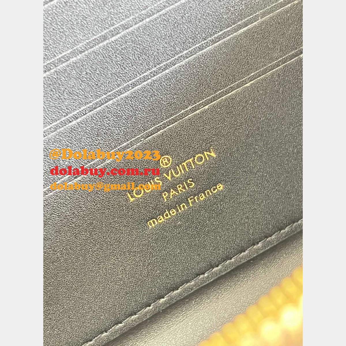 Louis Vuitton First Vertical Trunk Pochette Goods M63913 Wallets