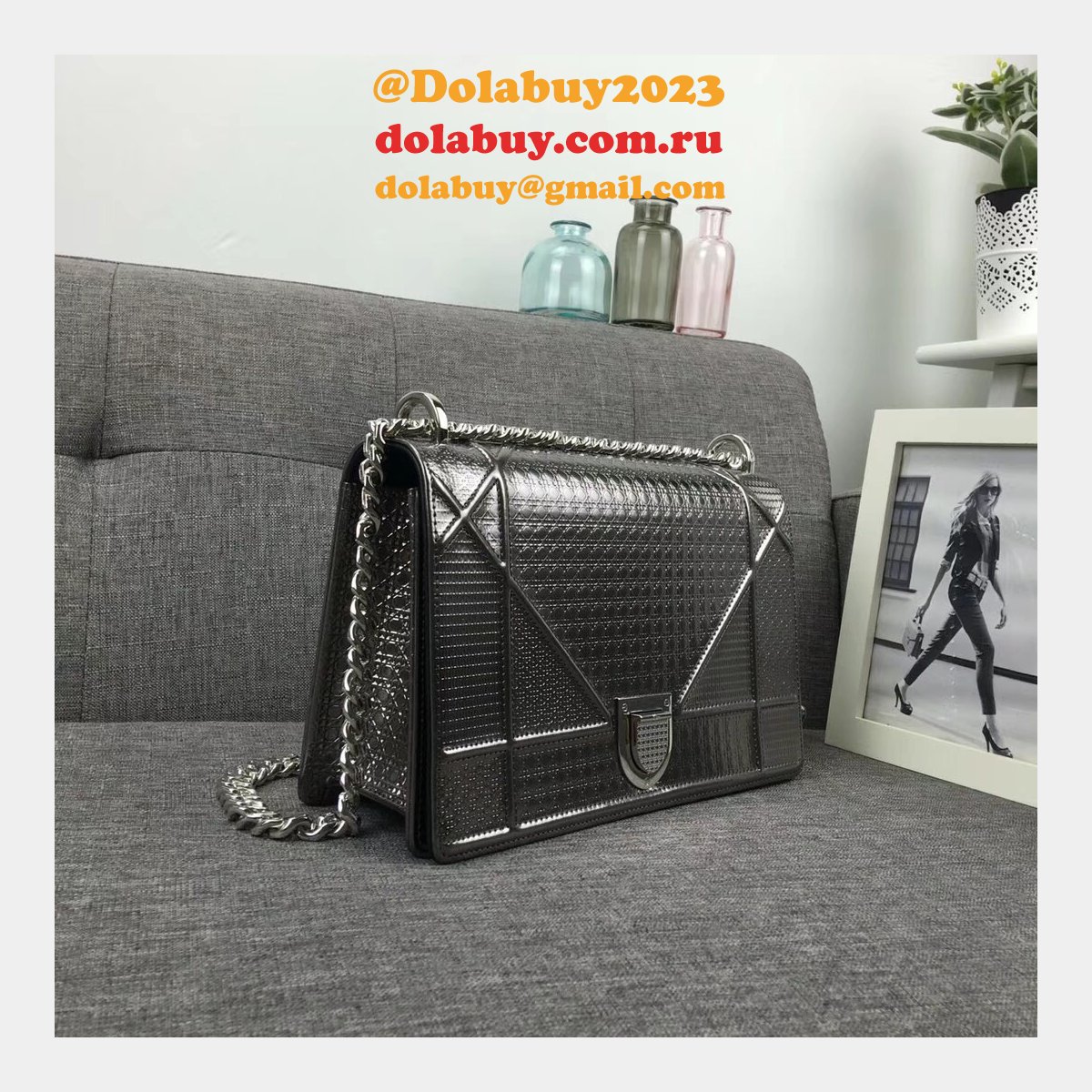 Top Quality Christian Dior Medium Diorever 25CM UK Bag