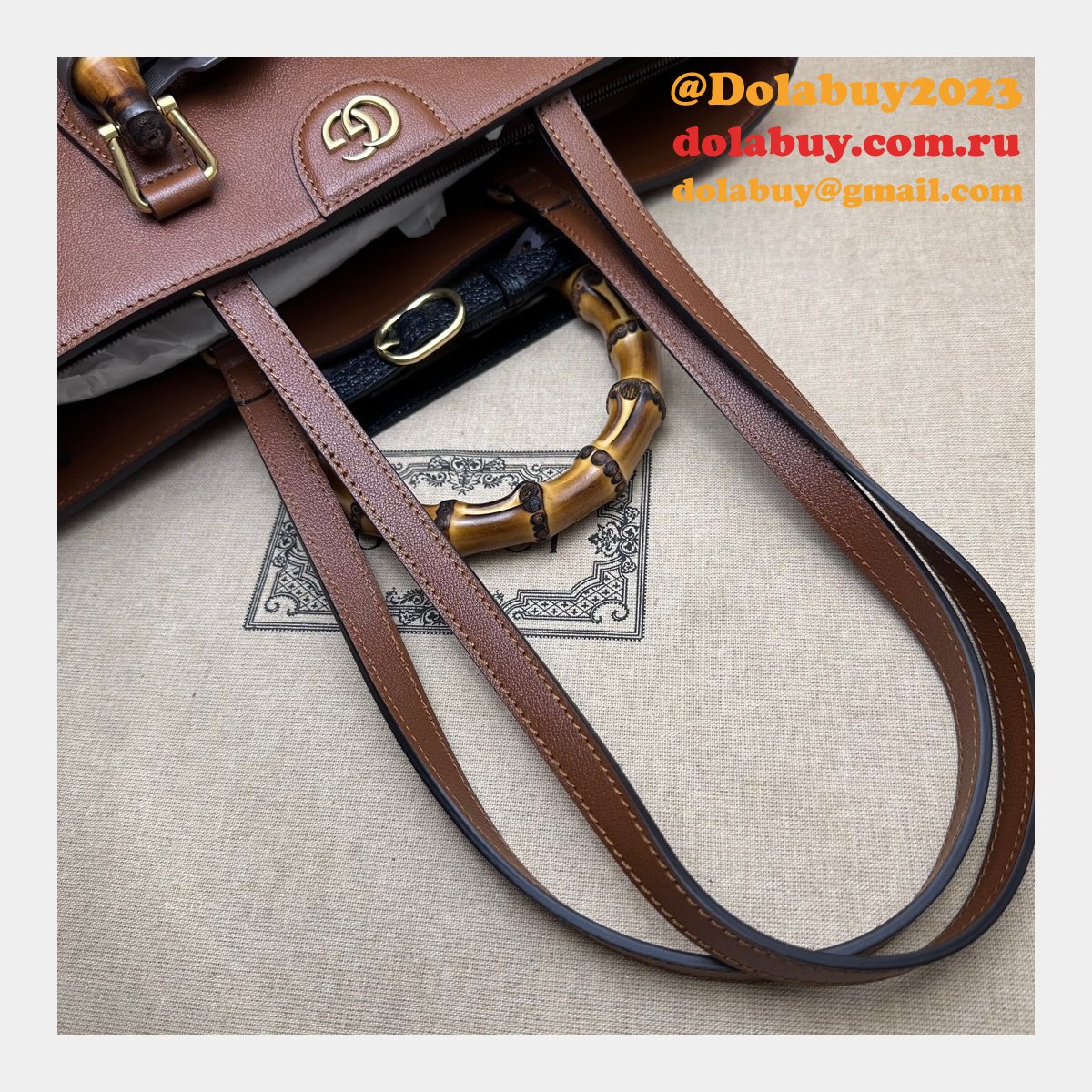 perfect G*u*i diana uk tote high quality 750394 fake bag