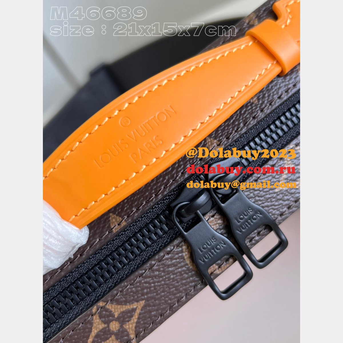 Best M46689 Handle Soft Trunk Louis Vuitton High Quality Fake Bag