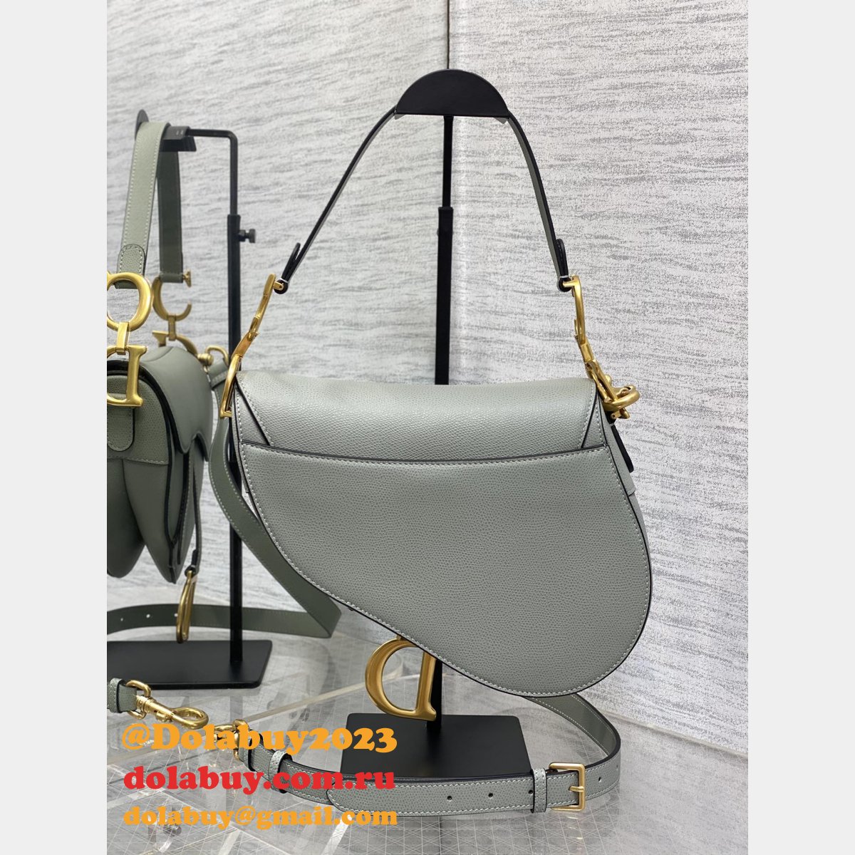 Replica DIOR SADDLE with Long strap Wholesale