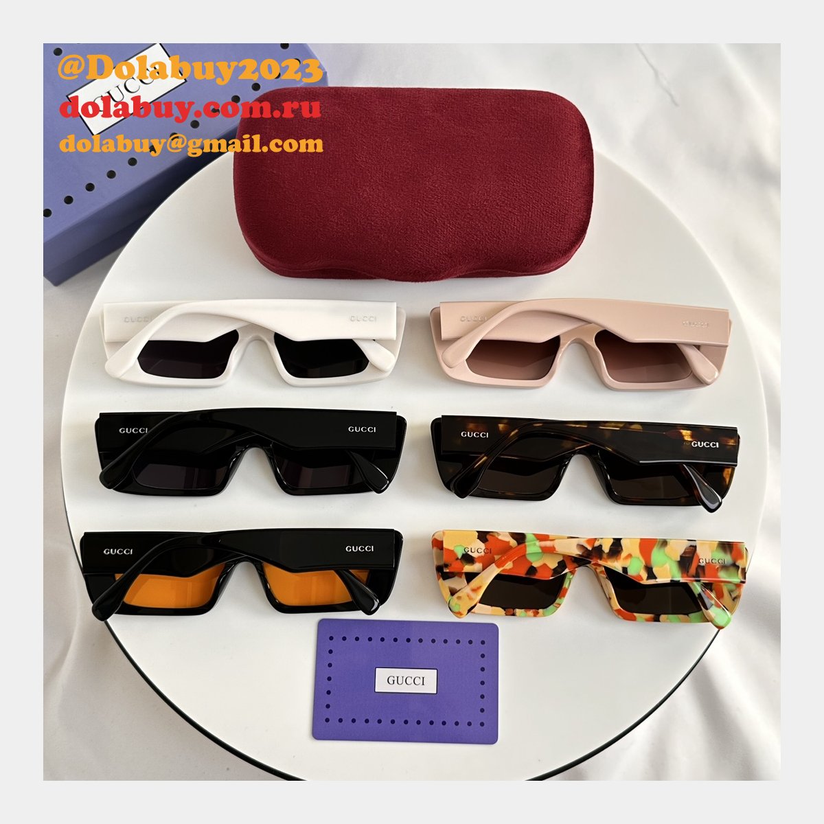 Buy Wholesale Replica Gucci GG1625S/1588S/3851 Designer Sunglasses
